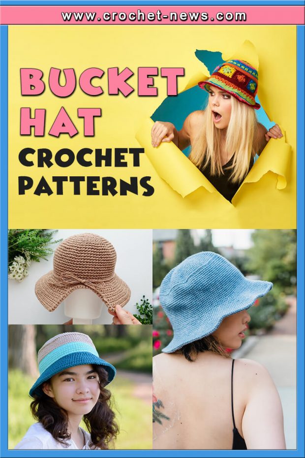 31 Crochet Bucket Hat Patterns - Crochet News