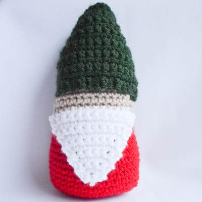 Easy Crochet Gnome Pattern by Amelia Makes