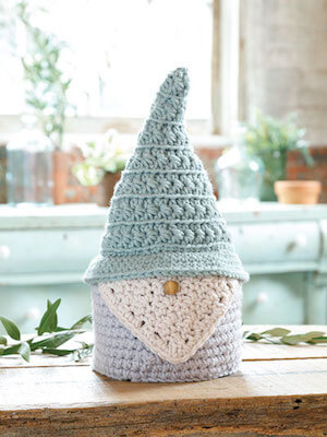 Gnome Basket Crochet Pattern by Annie's Catalog