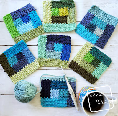 Cabin Stripes Blanket Crochet Pattern – Mama In A Stitch