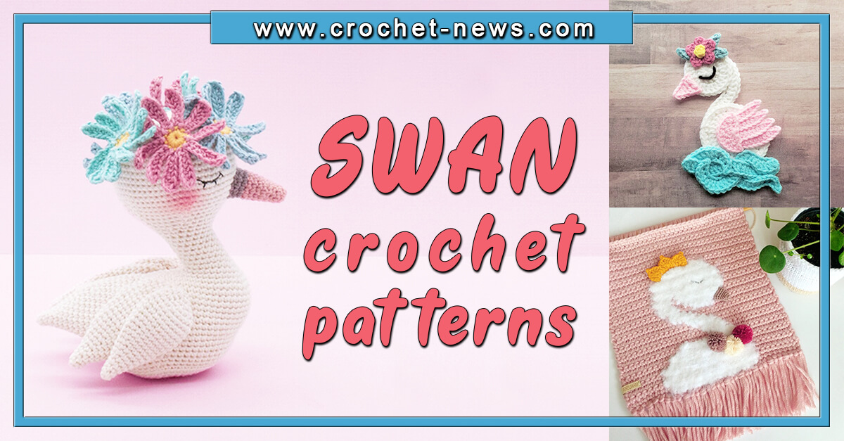 12 Crochet Swan Patterns
