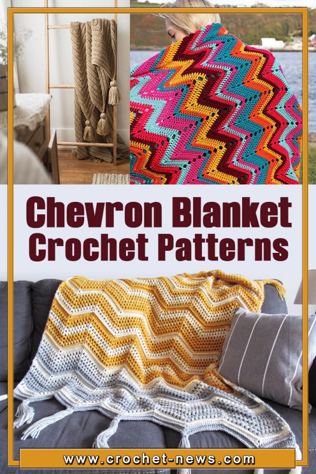 15 Chevron Crochet Blanket Patterns - Crochet News