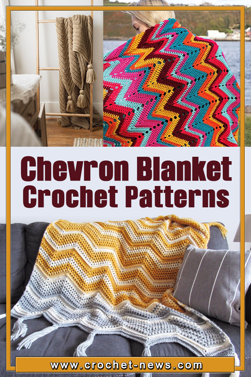 40 Chevron Crochet Blanket Patterns - Crochet News