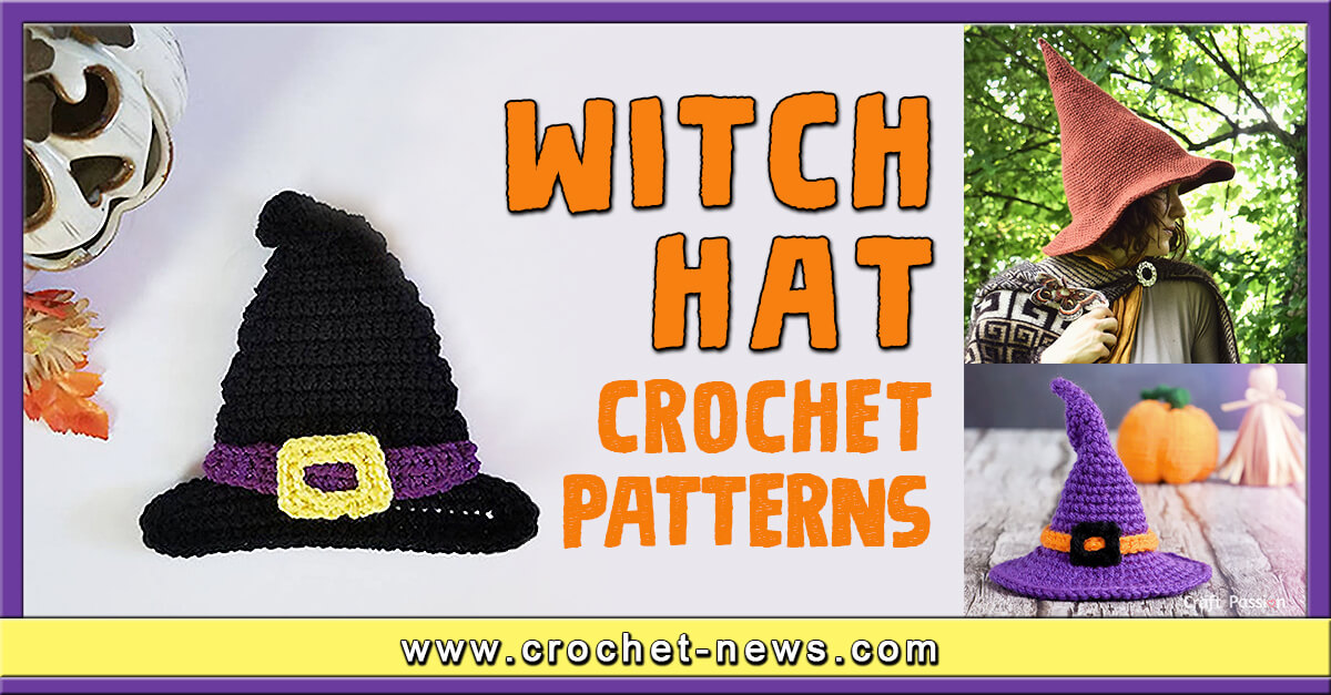 30 Crochet Witch Hat Patterns