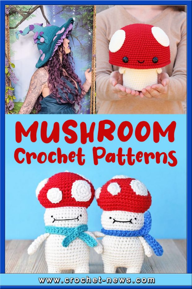 CROCHET MUSHROOM PATTERNS