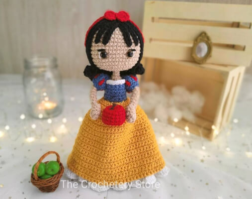 Fairest Princess Amigurumi Pattern by TheCrocheteryStore
