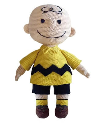 Charlie Brown Crochet Pattern by Sculpting With Yarn