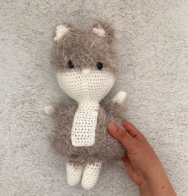 Crochet Luis Lobo, The Wolf Pattern by Underground Crafter