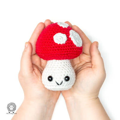 Crochet Mushroom Pattern by The Loopy Lamb