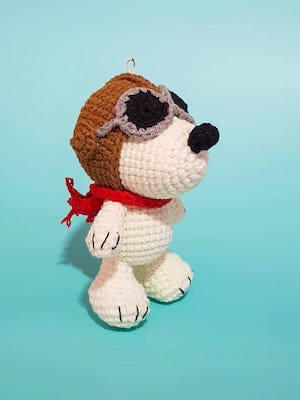 Crochet Snoopy Dog Amigurumi Pattern by Lovely Craft