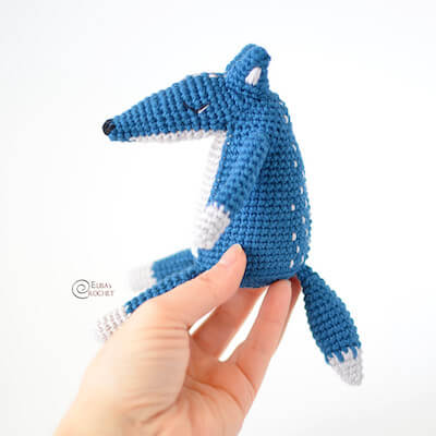 Duke, The Wolf Free crochet Pattern by Elisa's Crochet
