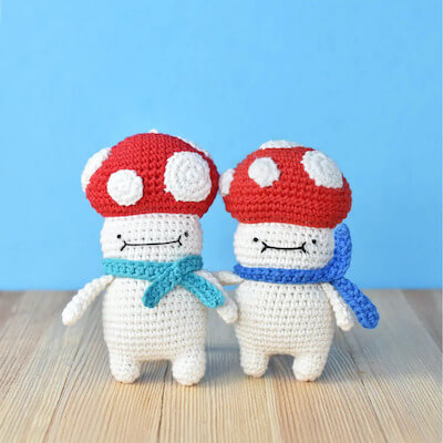 Mushie, The Mushroom Crochet Pattern by Tiny Curl