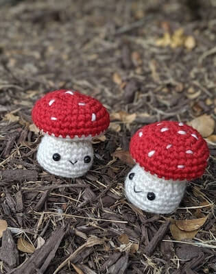 Mushroom Cutie Crochet Pattern by Deprecat