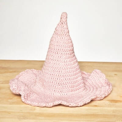 Pretty Witch Hat Crochet Pattern by Dabbles And Babbles
