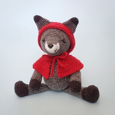 Wiley Willa, The Wolf Amigurumi Pattern by Handcrafting A Life