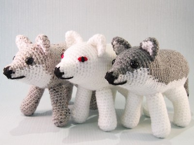 Wolf And Direwolf Amigurumi Pattern by Lucy Raven Scar