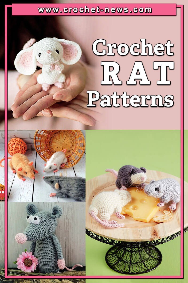 10 Crochet Rat Patterns - Crochet News