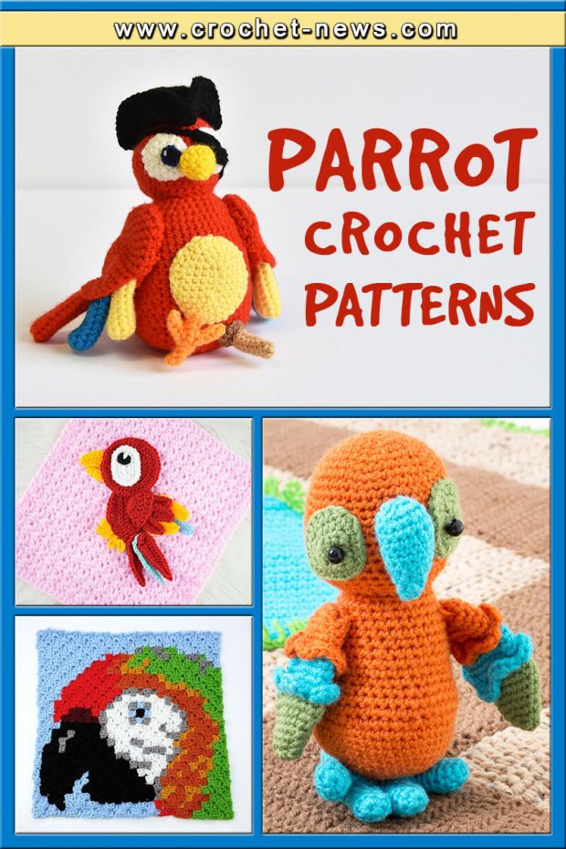 CROCHET PARROT PATTERNS