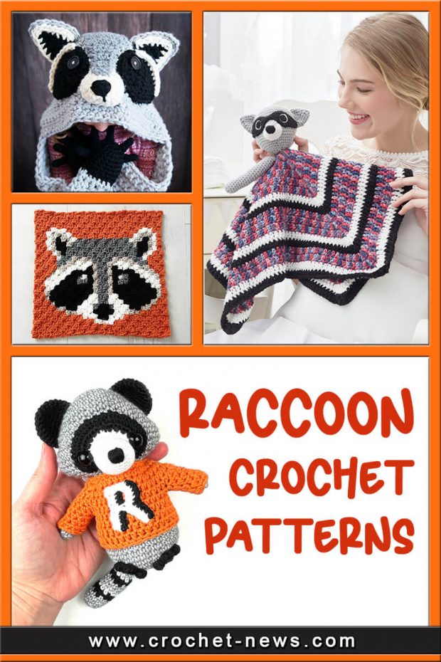 CROCHET RACCOON PATTERNS