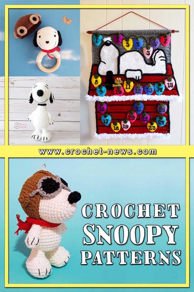 CROCHET SNOOPY PATTERNS