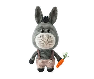 Bernard, The Amigurumi Donkey Crochet Pattern by DIY Fluffies