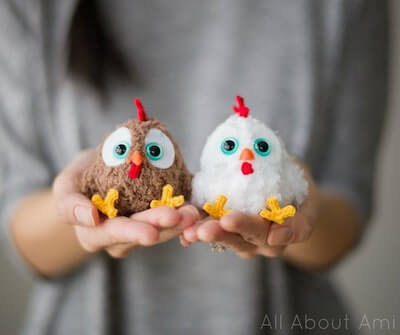 Chinese New Year Rooster Crochet Pattern by All About Ami