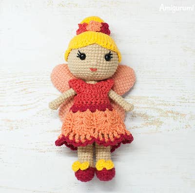 Free Fairy Crochet Pattern by Amigurumi Today