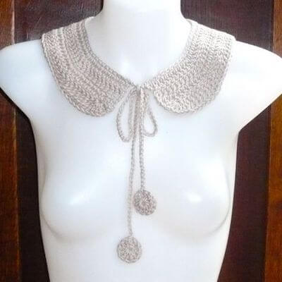 Georgette Collar Crochet Pattern by Shara Lambeth Designs