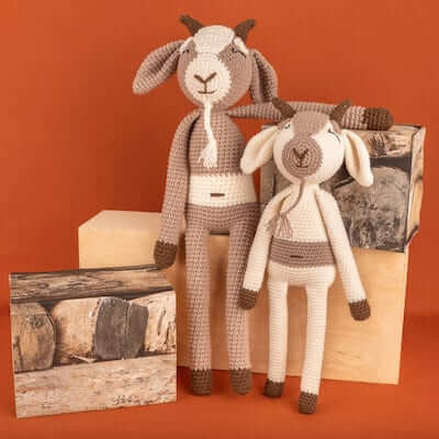 Gus Goat Crochet Pattern by Yarn And Color Shop