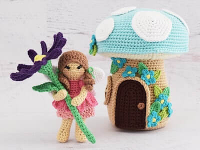 Petunia, The Garden Fairy Crochet Pattern by Yarn Blossom Boutique