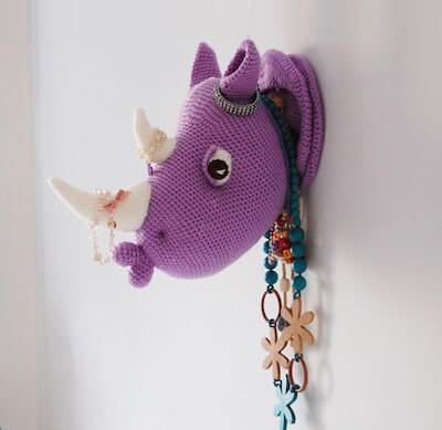 Rhinka, The Rhino Crochet Pattern by Pepika