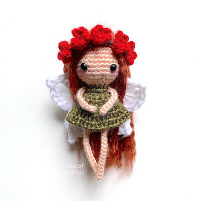 Woodland Leaf Fairy Free Crochet Pattern by Sweet Softies