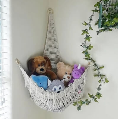 Boho Corner Toy Hammock Crochet Pattern from MiramarWoods 1 1