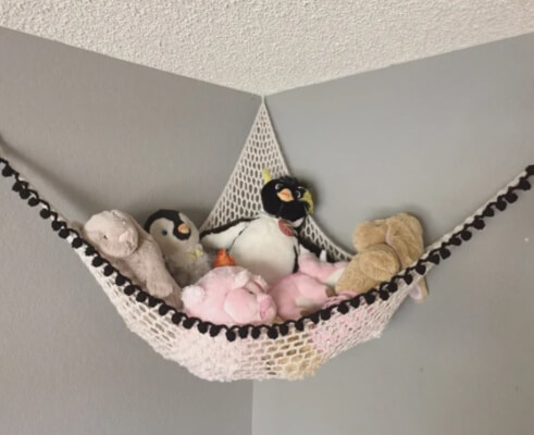 Crochet Stuffed Animal Hammock Pattern from TogetherInLove