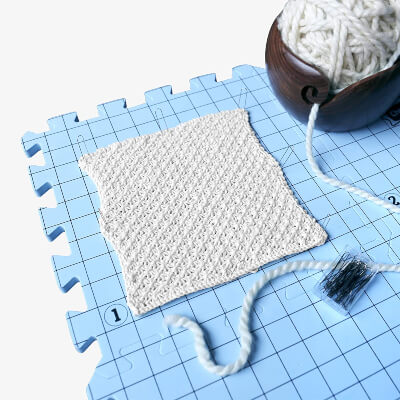 Foam Knitting Block Mat, Grid Blocking for Knitting Accuracy and Crochet