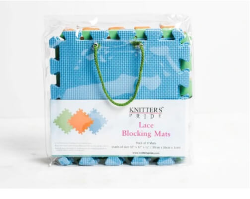 Lace Crochet Blocking Mats from Lion Brand Yarn