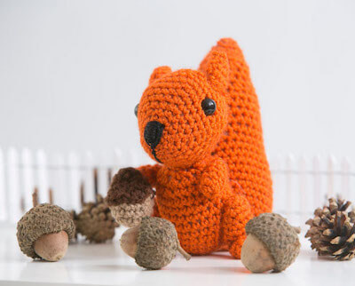 Acorn, The Crochet Squirrel Pattern by I Like Crochet