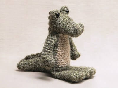Amigurumi Crocodile Crochet Pattern by Sons Popkes