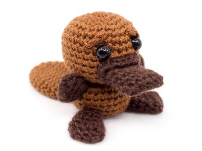 Free Crochet Platypus Pattern by Supergurumi