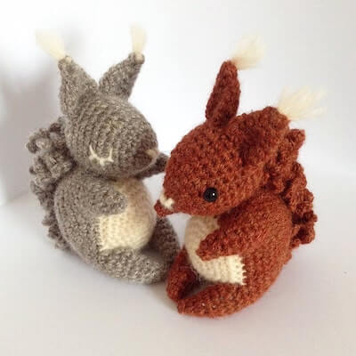 Coco, The Squirrel Crochet Pattern by Irene Strange