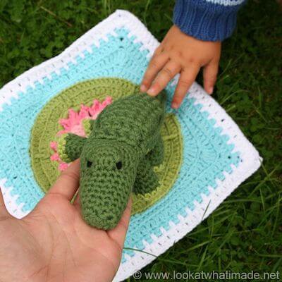Colin, The Crochet Crocodile Pattern by Look At What I Made