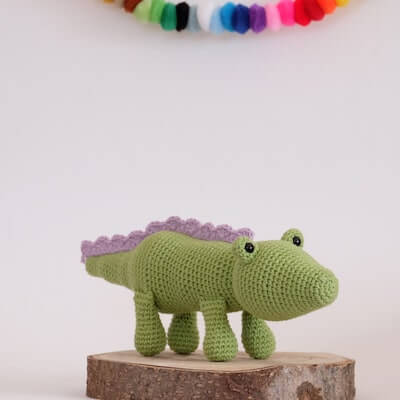 Crochet Crocodile Pattern by Kornflake Stew