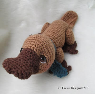 Amigurumi Platypus Crochet Pattern by T Crews Designs