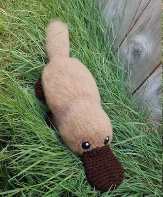 Crochet Platypus Pattern by Hooked In A Flash