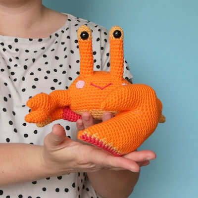 Edward, The Fiddler Crab Crochet Pattern by Irene Strange