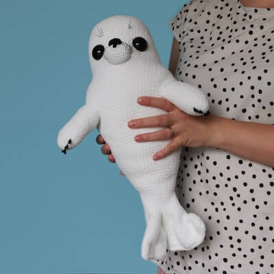 Harvey, The Seal Pup Crochet Pattern by Irene Strange