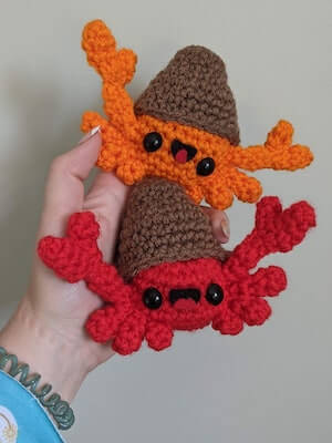 Hermit Crab Amigurumi Pattern by Outlaw Heart Creations