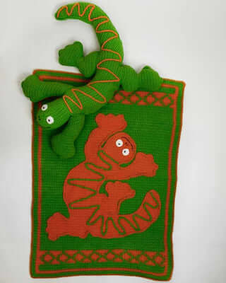 Larry, The Lizard Crochet Pattern by Maggie's Crochet