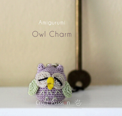 Micro Owl Amigurumi Pattern by Craft Passion
