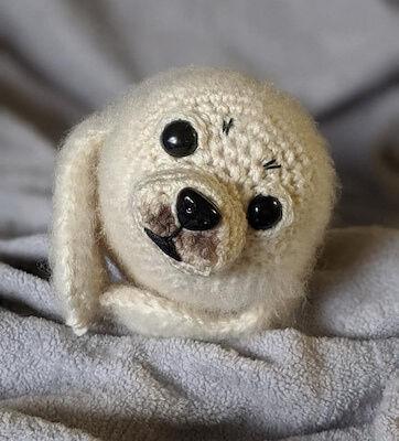 Morris, The Baby Seal Crochet Pattern by Emily McNulty
